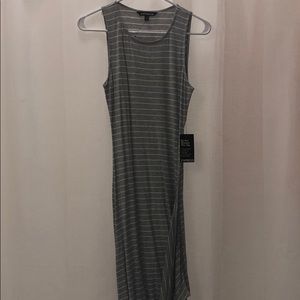Express high-low midi dress